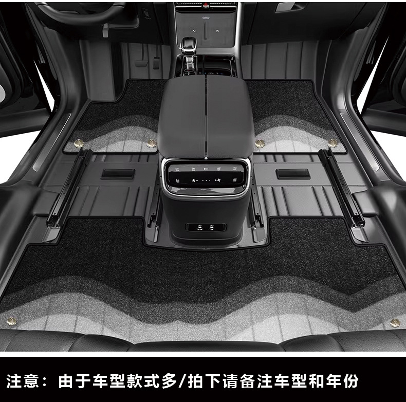 360 Aviation Soft Leather Car Floor Mats, Leather Carpet, Starry Sky Blanket, Purple, Available for Any Car Model