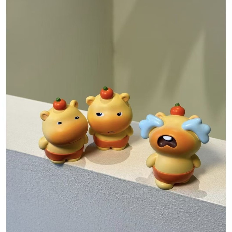 水豚噜噜盲盒表情包鲁鲁周边公仔玩偶摆件送礼品生日儿童毕业礼物|undefined
