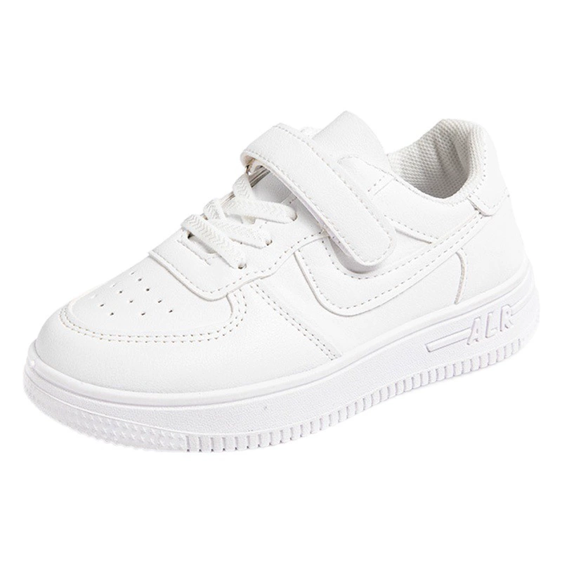 Детские белые кроссовки на 1 июня 2025 года, новые повседневные туфли для мальчиков на мягкой подошве, модные одиночные туфли для детей старшего возраста, повседневная обувь для учащихся начальной школы.