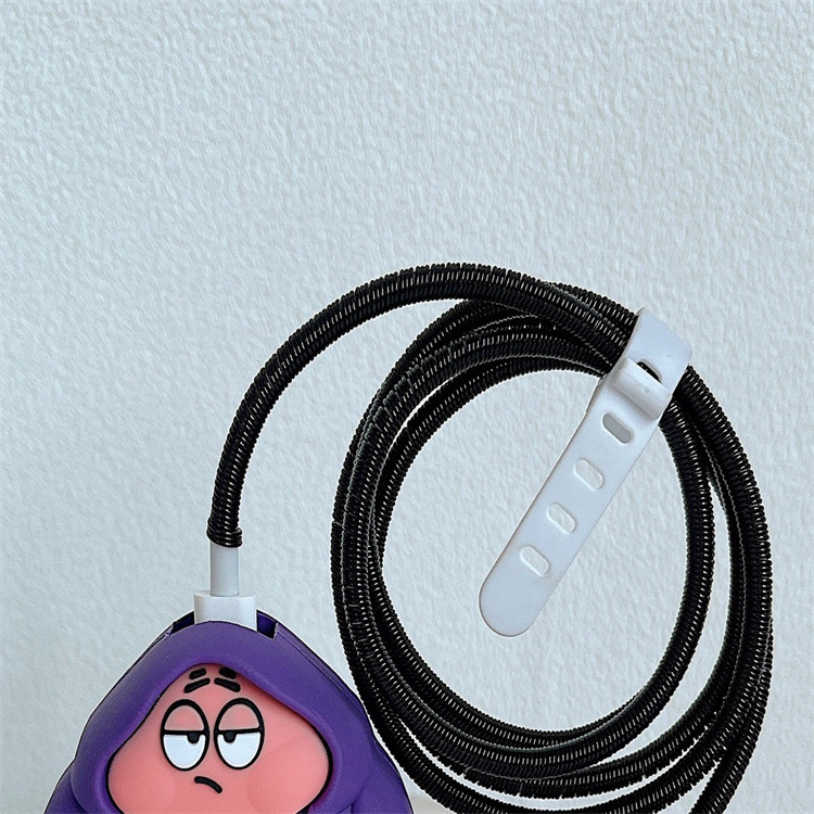 2023 nuevo cargador de dibujos animados cubierta protectora adecuada para Apple carga rápida cabeza 18/20W estándar europeo estándar americano aplicable