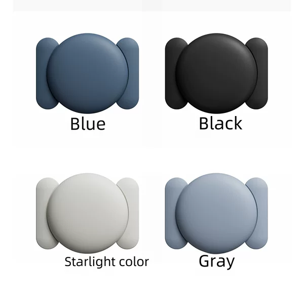 Electric Vehicle Suitable for Apple Airtag Silicone Case Apple Positioning Anti-Lost Magnet Tracker Soft Shell Protective Case