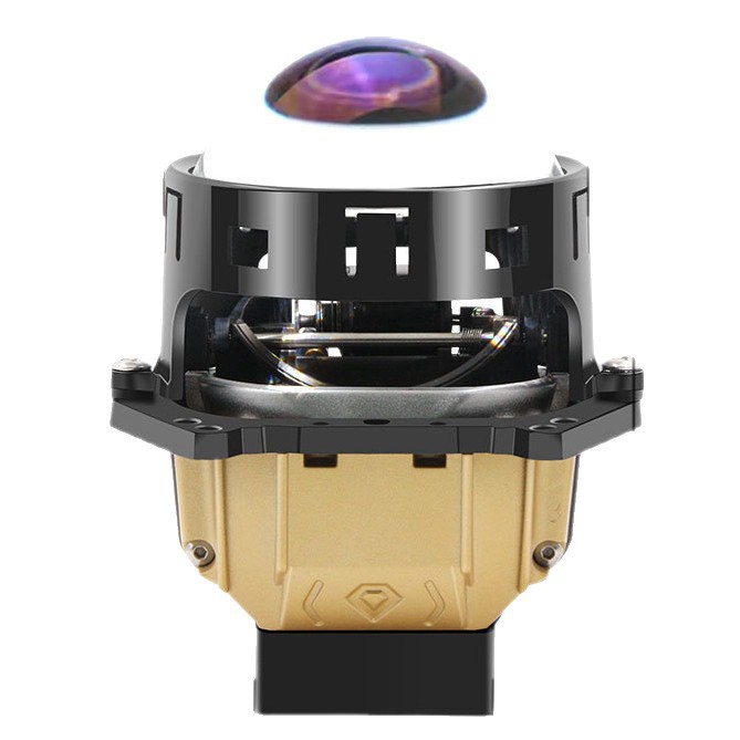 Ventas calientes A6LED lente del automóvil condujo faro lente de doble luz faro del automóvil 55W inteligente de alta potencia