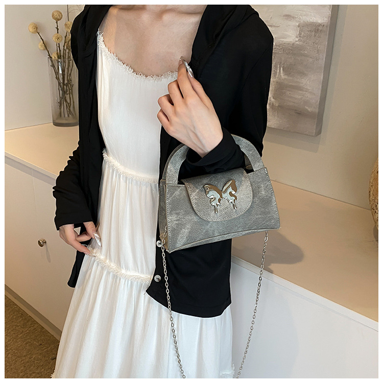Borsa a mano Wind Niche per donna 2024 nuova elegante piccola borsa a tracolla a catena versatile quadrata_voghion.com