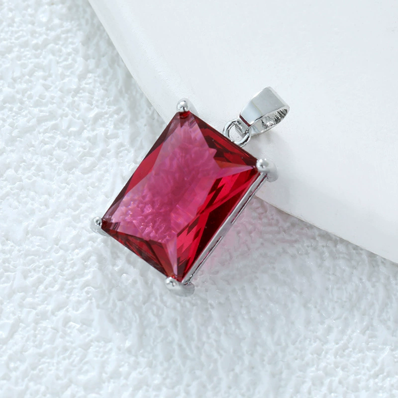 Pendant with bow, mountain tea, necklace, wholesale