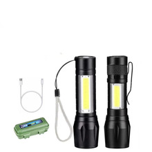 �羳����LED���Ͳ USB��늑����ˮ��s׃���X�Ͻ�COBС���Ͳ