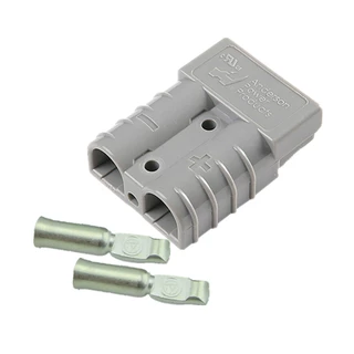 电动叉车充电连接器锂电接插件50A至350A大功率连接器 600V高电流