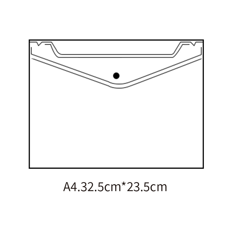 Bolsa de archivo de cierre a3 tipo horizontal y vertical a5 bolsa de almacenamiento a6a7b4b5 tamaño de bolsa de archivo personalizada bolsa de factura gran capacidad