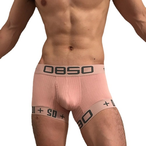 BS 85 personalized men's underwear sports boxer briefs cotton large size new sexy trendy male sense BS3514