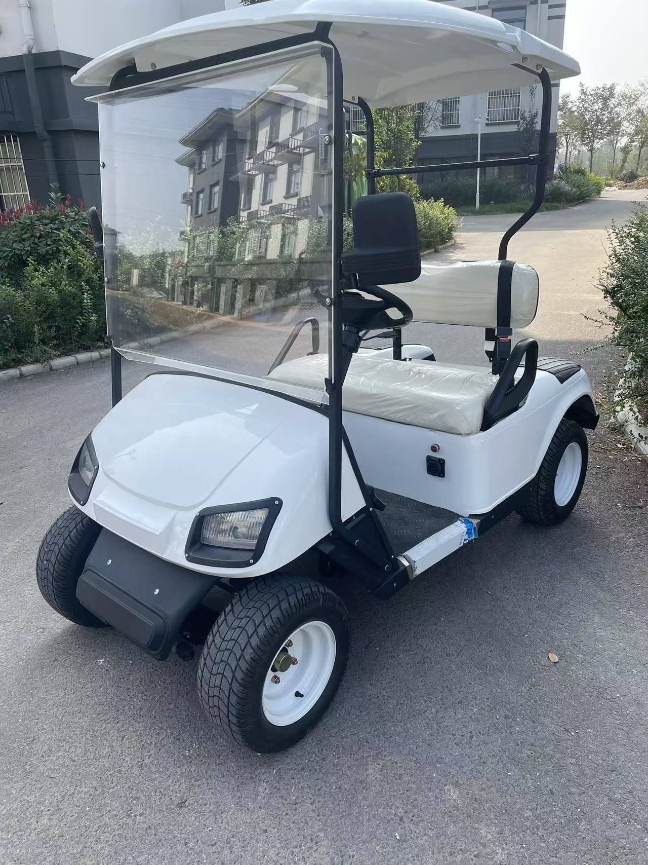 XT Xiangtu Travel Scenic Area Smart Scan Code Transport Vehicle Manufacturer 2-seater Golf Cart