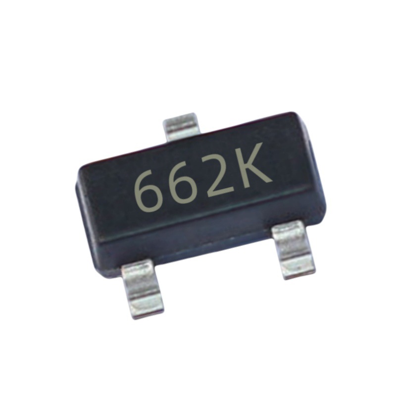 XC6206P332MR 6206A-3.3V シルク スクリーン 662K SOT-23LDO 低ドロップアウト リニア レギュレータ チップ