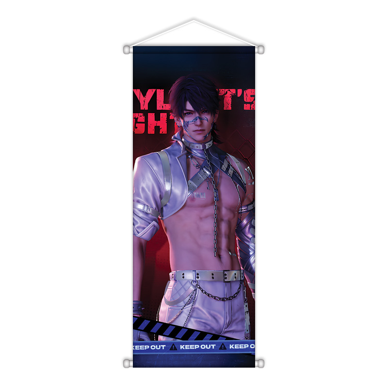 愛と深空周辺吊り絵シルクポスターロール沈興回李深祁玉秦徹夏イーデイ