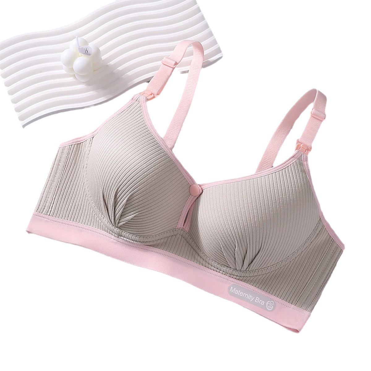 工場直売哺乳文ブラジャーは垂れ下がり防止授乳ブラジャー妊婦通気下着妊婦下着夏