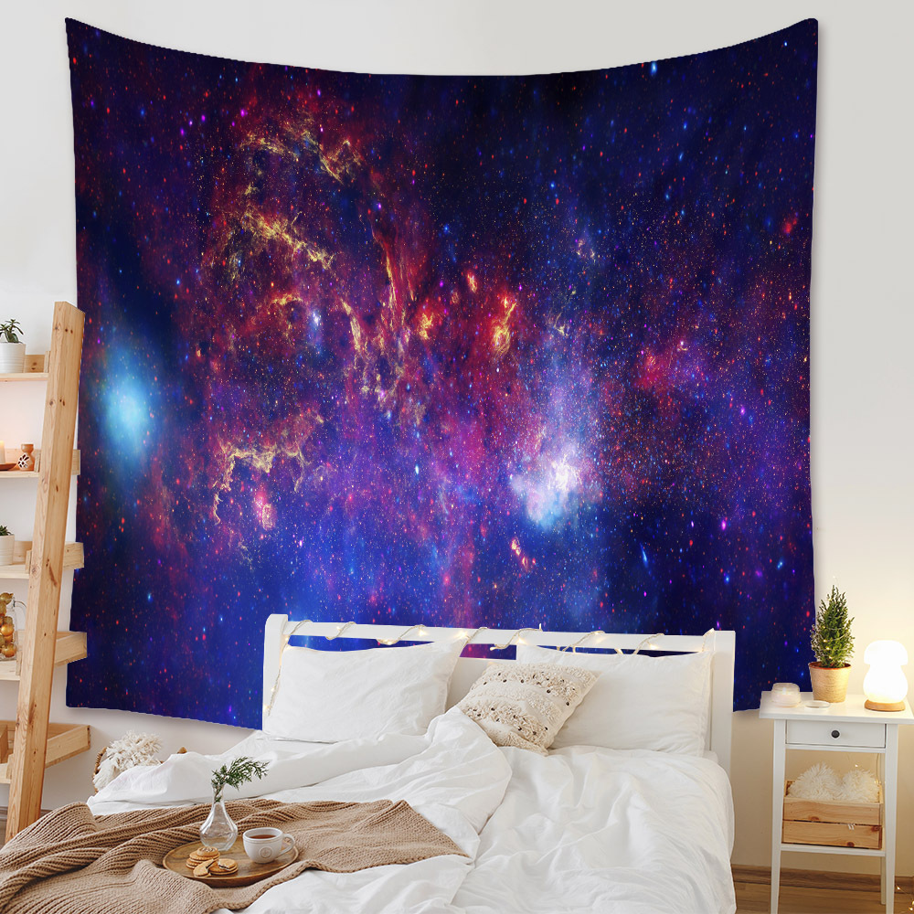 Fashion Universe Painting Wall Decoration Cloth Tapestry Wholesale Nihaojewelry display picture 72