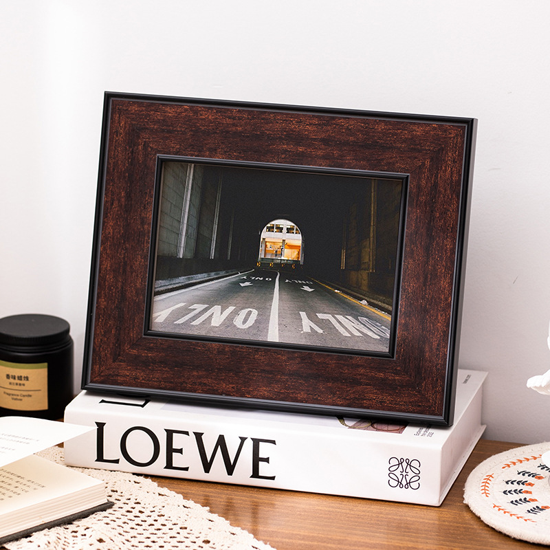 Vintage Picture Frame Photo Frame Chinese Style Decoration Customized Large Size Simple Square American Oil Painting Wide Frame Mounted Self-Pack Vintage Picture Frame Photo Frame Chinese Style Decoration Customized Large Size Simple Square American Oil Painting Wide Frame Mounted Self-Pack