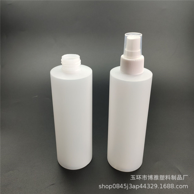 现货供应250mlpe平肩塑料瓶白色液体瓶油墨瓶半透明塑料瓶尖嘴瓶
