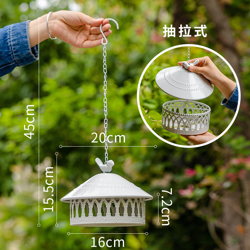 屋外蚊よけボックスキャンプ防風バーベキュー釣り吊り下げ蚊よけ香炉防風蓋付き蚊よけトレイ|undefined