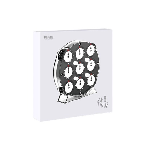 Qiyi's legendary magic watch Magic A racing full magnetic positioning professional competition Rubik's cube MAGIC CLOCK children's toy