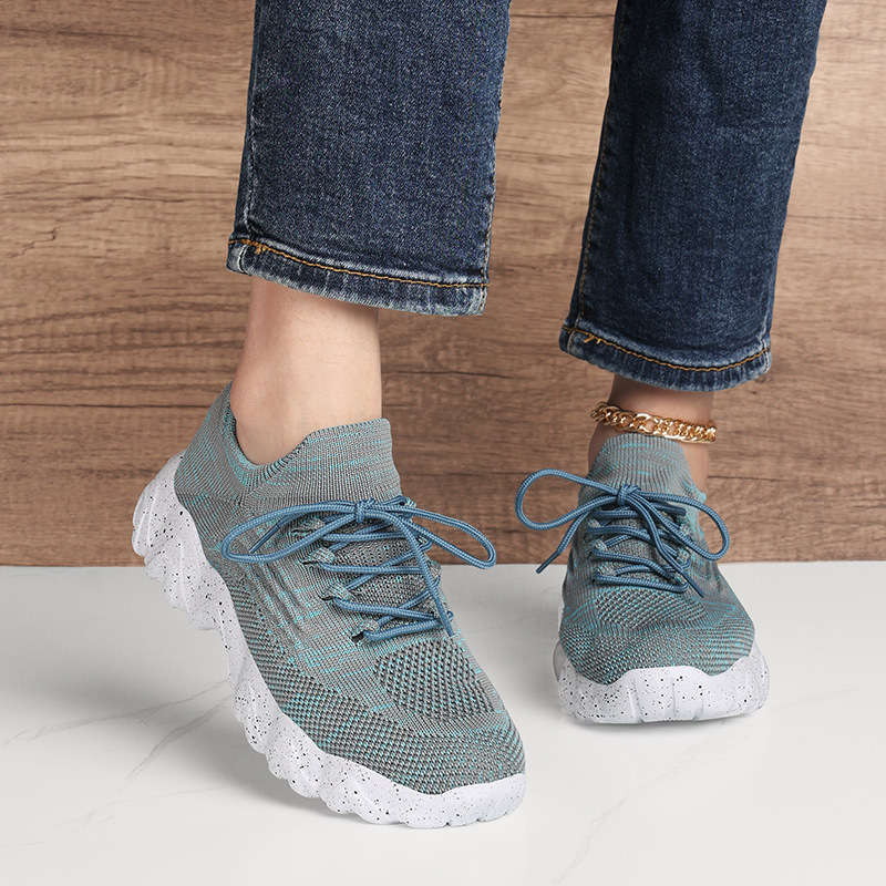 Cross-border Exclusive AliExpress Amazon plus size Sports Women's Shoes Breathable Flying Weaving Socks Shoes Slip-on Lazy Shoes Cross-border Exclusive AliExpress Amazon plus size Sports Women's Shoes Breathable Flying Weaving Socks Shoes Slip-on Lazy Shoes