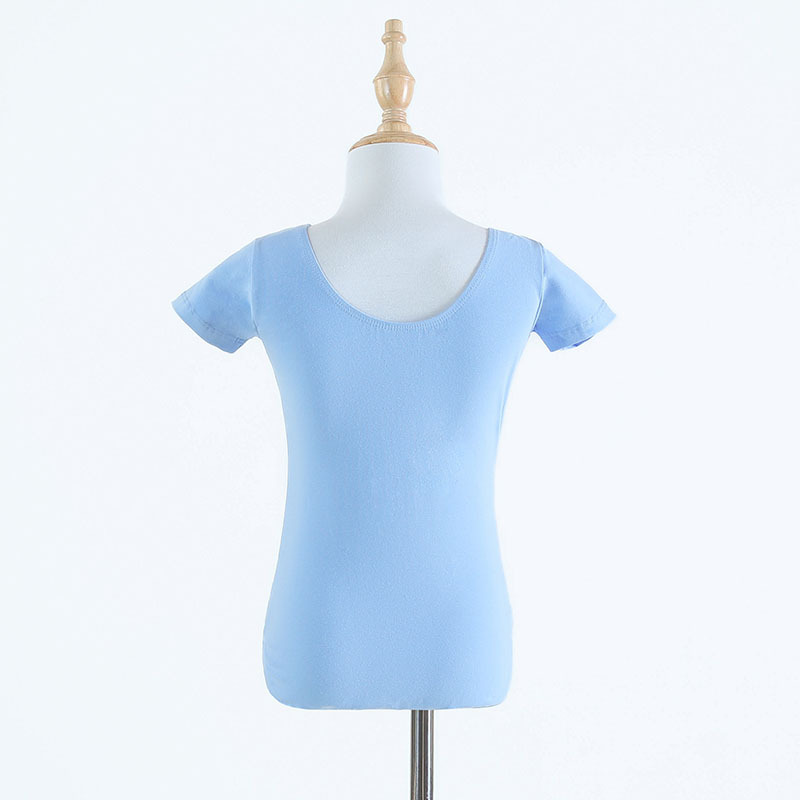 Niños niñas de verano de mangas cortas vestidos de entrenamiento para niñas vestidos de ballet chino vestidos de gimnasia para niños pequeños vestidos de ballet