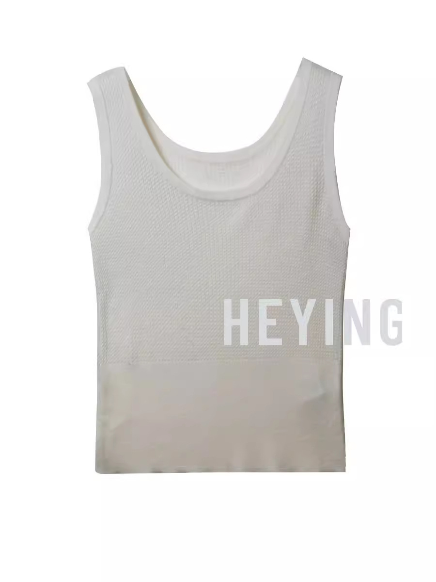 [Special Sale] 2025 Spring and Summer Cinema Easiest for Match Suspenders Wear Knitted Vest Vest Women's U-Neck Wool Sweater