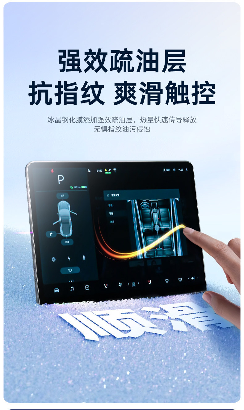 Suitable for 24-26 Models of Lexus Gx Screen Tempered Film, Central Control Navigation Car Display Screen Protective Film