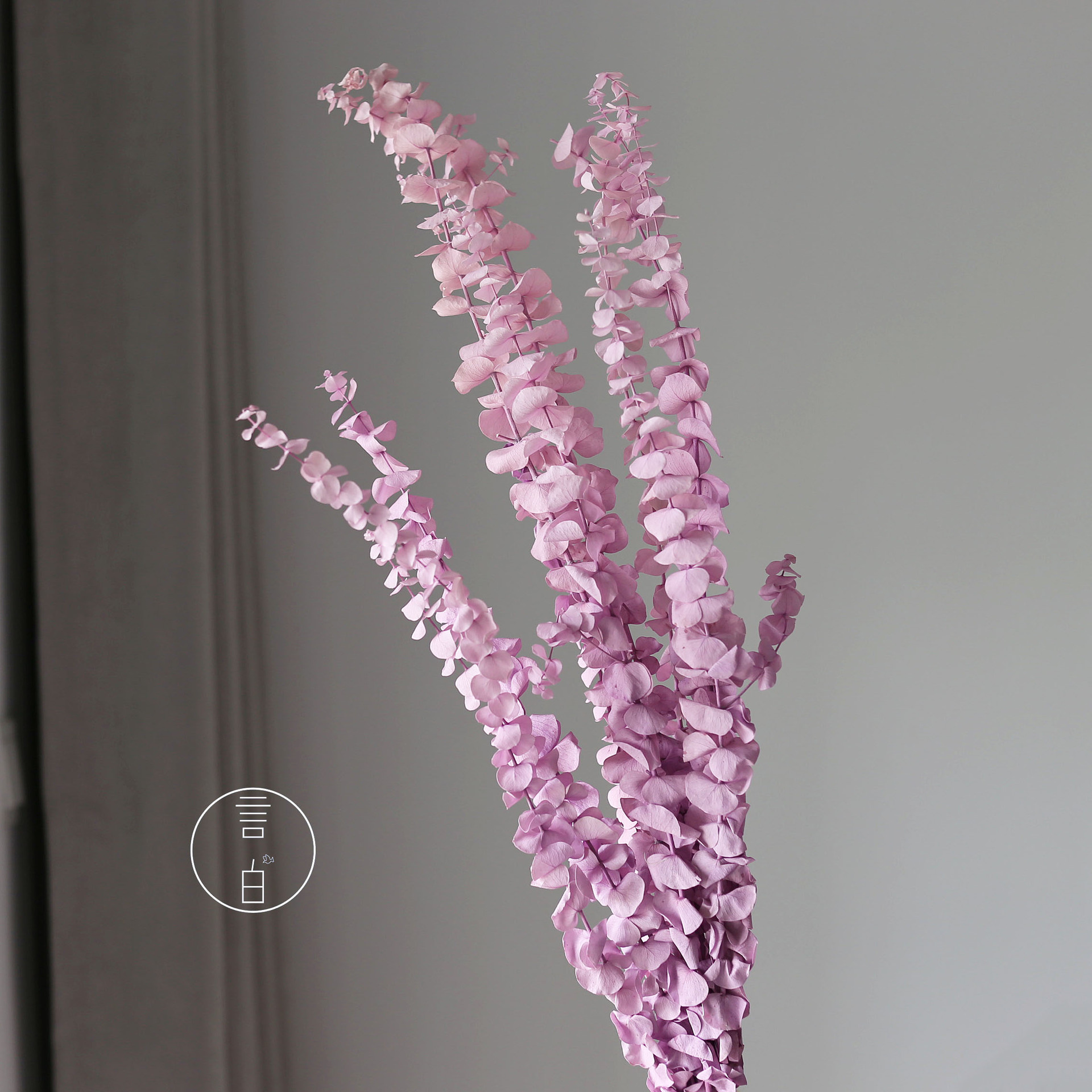 Decoratiune de perete eucalipt stil padure buchet uscat_voghion.com