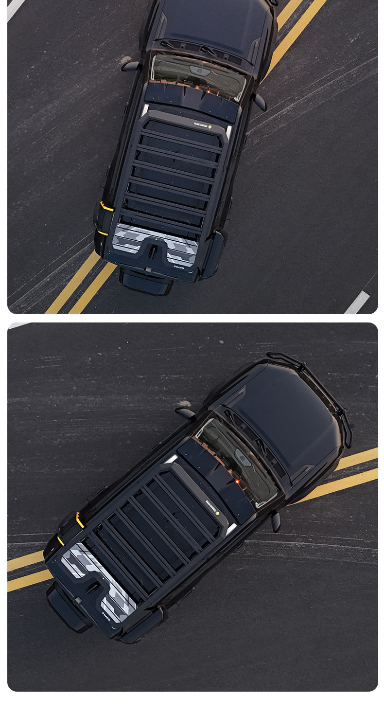 Suitable for Jietu Traveler Outdoor Camping Car Roof Expansion, Explorer Car Roof Luggage Rack, Canopy Side Tent, Ladder