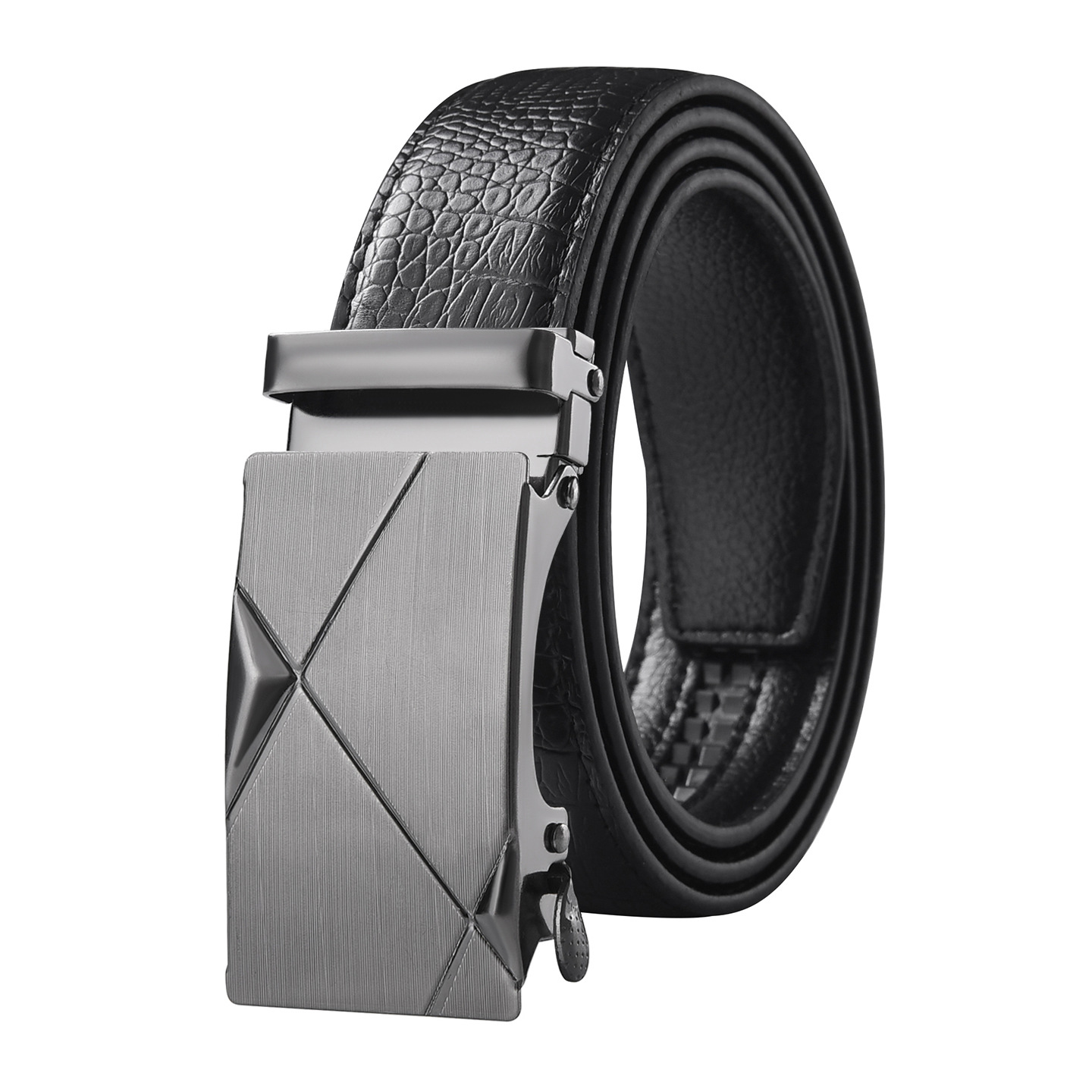 láser para la línea triangular cinturón negro