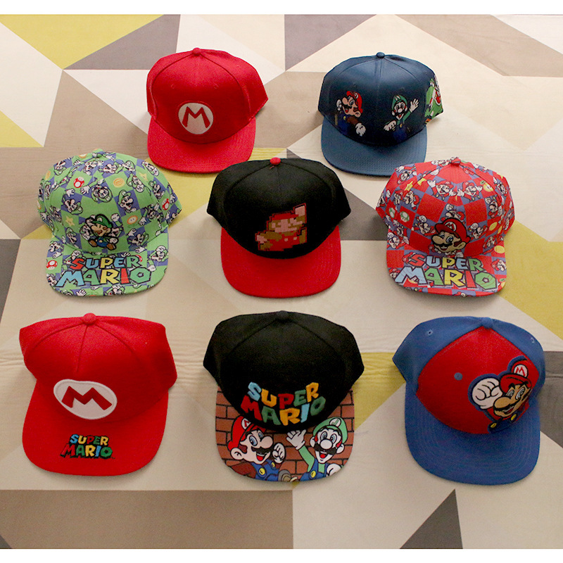 The new super Mario hat Nintendo hat cosplay performance Mario flat…