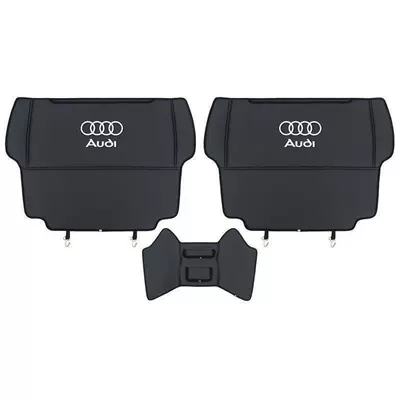 Chair back anti-kick pad — interior - 18-26-model-q5l-black-half-cover-three-piece-set
