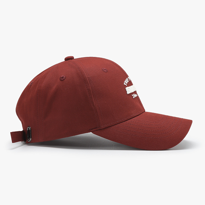Denim Baseball Cap Letter Embroidery Japanese Style Casual Unisex_voghion.com