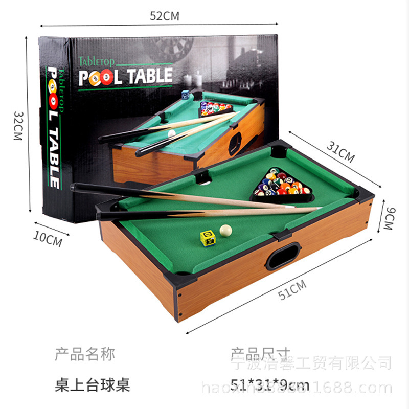 Mesa de billar para niños mini mesa de billar al por mayor fábrica hogar billar niño Regalo de Cumpleaños mesa de billar
