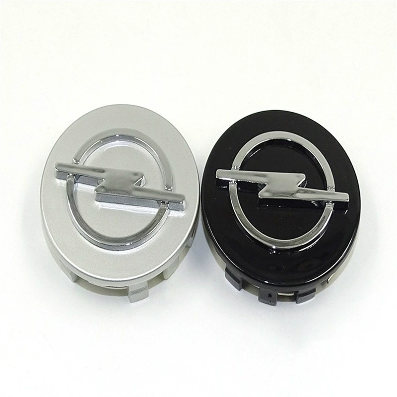Применимо к логотипу автомобиля Opel OPEL58 mm серебристый черный колес пластиковая крышка крышка автомобиля логотип ABS колес колес Z