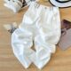 High-grade herringbone linen wide-leg pants women's spring and summer new 2025 new high waist drape narrow straight casual pants