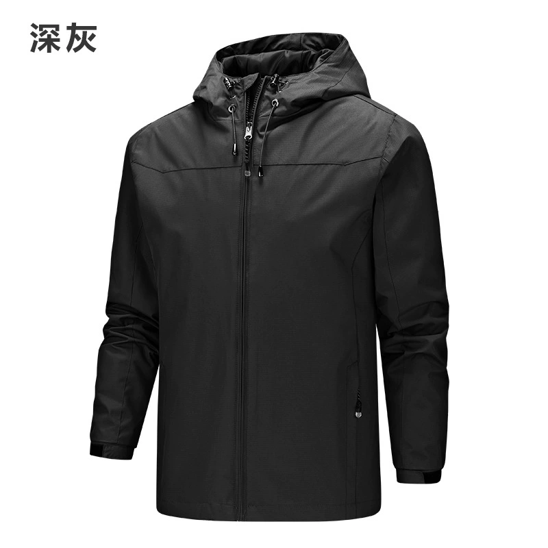 Autumn windproof waterproof jacket, climbing trench coat