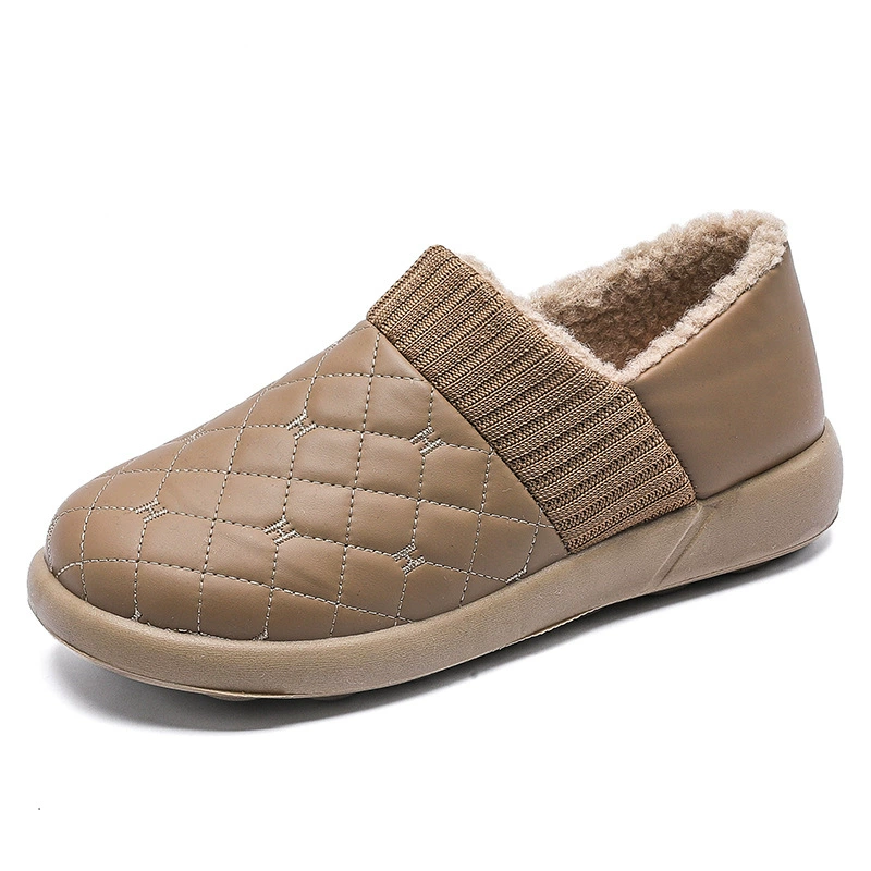Winter footwear, comfortable keep warm boots for leisure