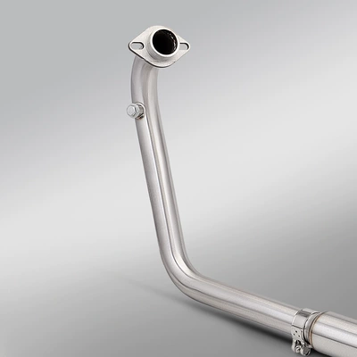 Motorcycle exhaust pipe, system stainless steel split straight-through
