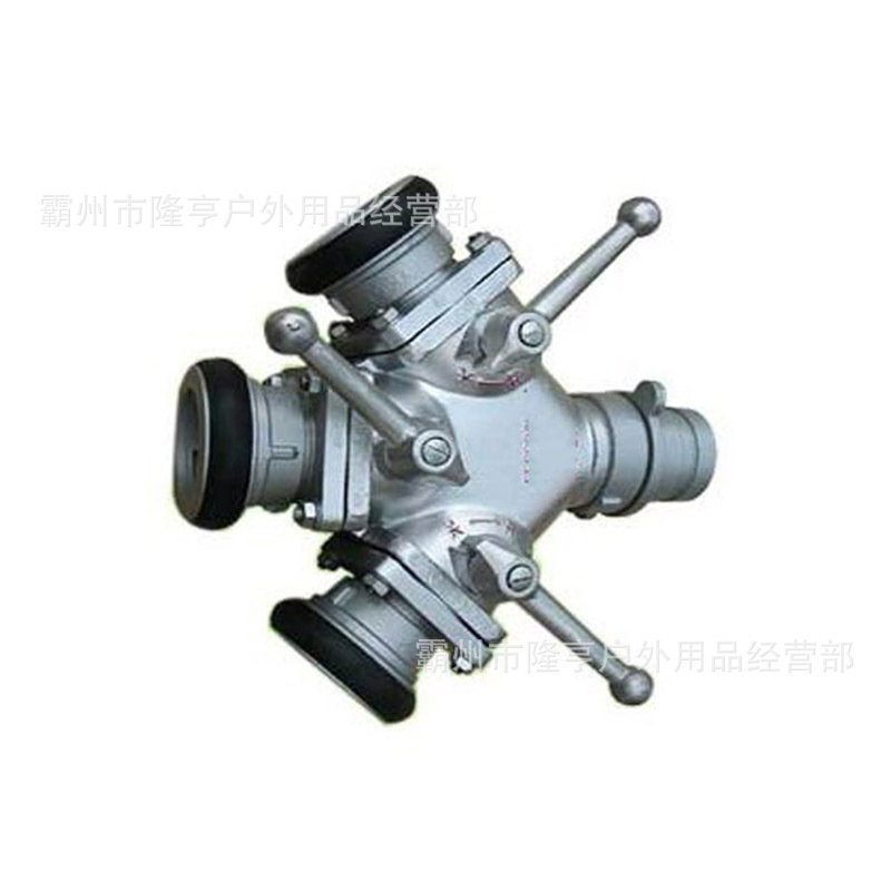 消防中压快速三分水器卡式开关分水器内扣式中压式快速分水器