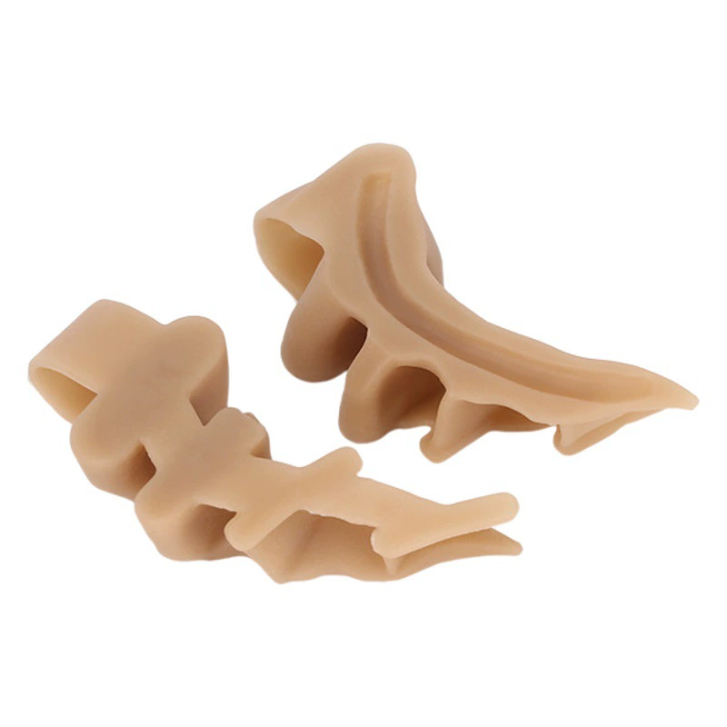 В наличии оптом мостовой Тип 4 отверстия вальгусный корректор большого пальца ноги отрицательный ион SEBS вальгусный корректор большого пальца