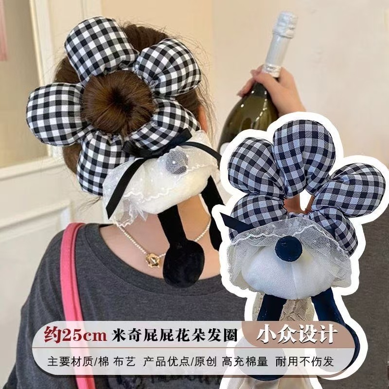 漫画人形ぬいぐるみレッサーパンダヘアピンサイドクリップ大型BBクリップヘアアクセサリーヘアピンメイクアップクリップぬいぐるみ|undefined