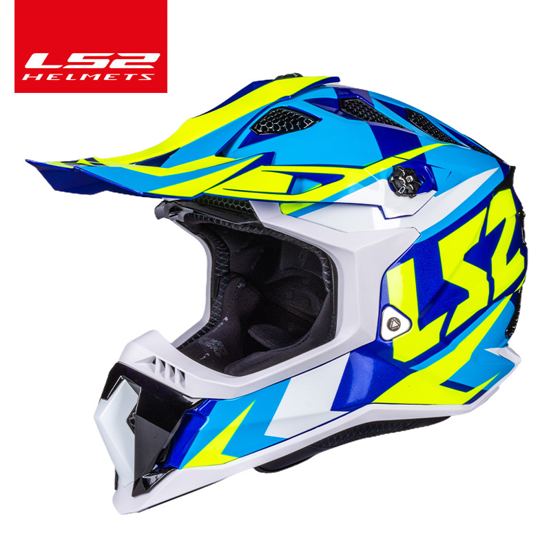 Lin Dao profesional motocicleta Four Seasons casco completo MX700 ls2 off-road casco de la motocicleta tire casco montaña cuesta abajo sitio