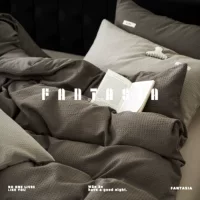 Комплект постельного белья MUMI из чистого хлопка, 4 предмета, 100% хлопок, новинка 2025 года, высококачественные простыни и пододеяльники, летнее постельное белье