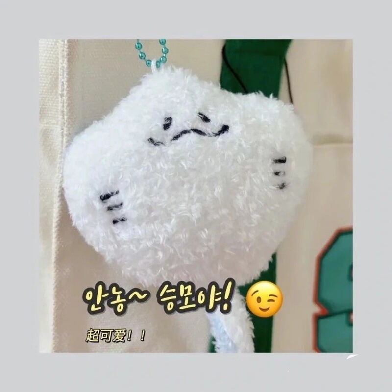 Youyou cute Devil Fish Fish Fish pendant plush doll toy bag decoration hanging chain schoolbag backpack keychain