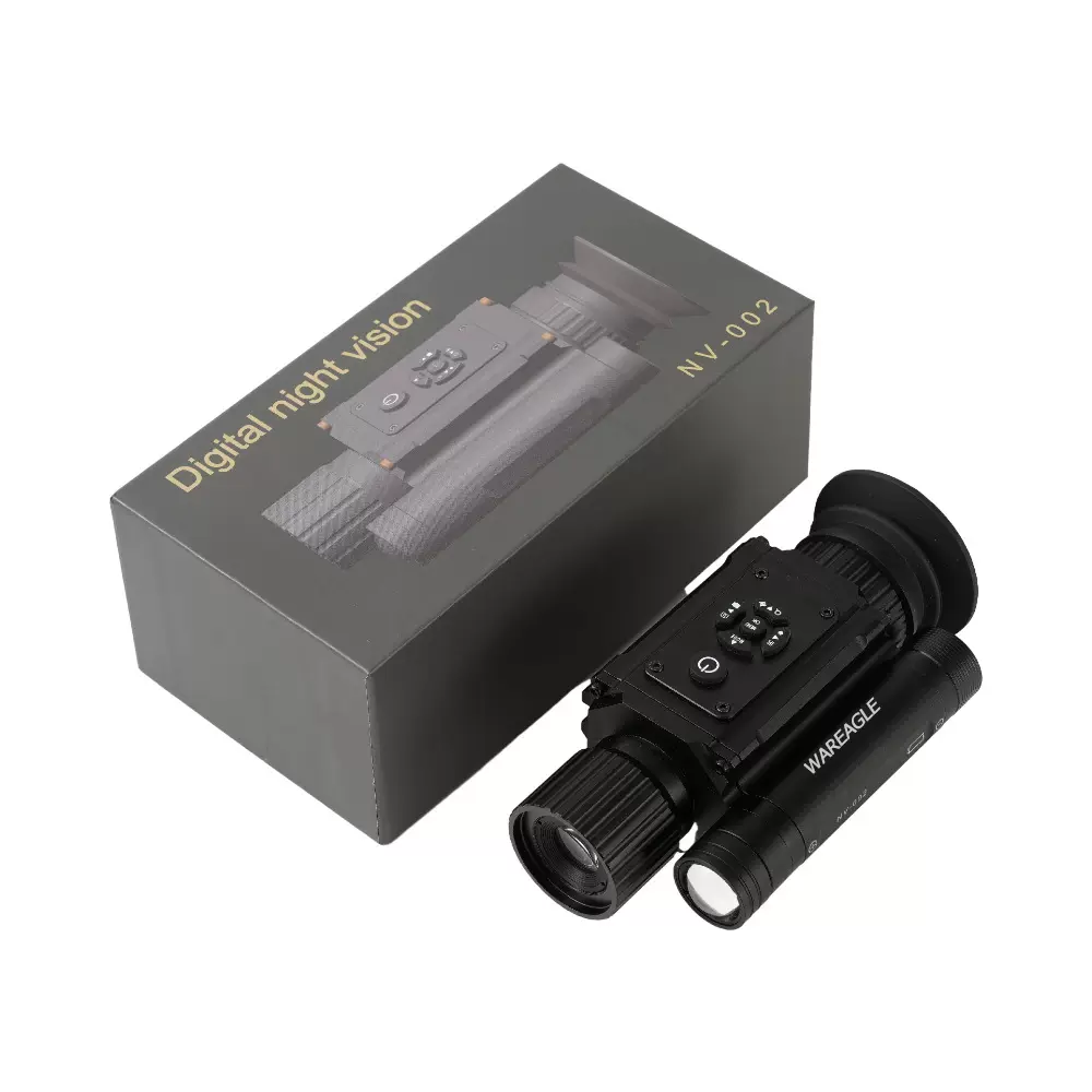 源头厂家Wareagle NV-002高清单筒红外微光数码夜视仪瞄准望远镜