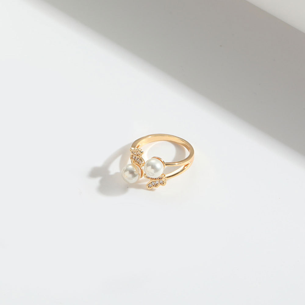 Anello aperto cubano alla moda, dal design artistico retrò, con fiocco squisito, di grande successo in Europa e in America_voghion.com