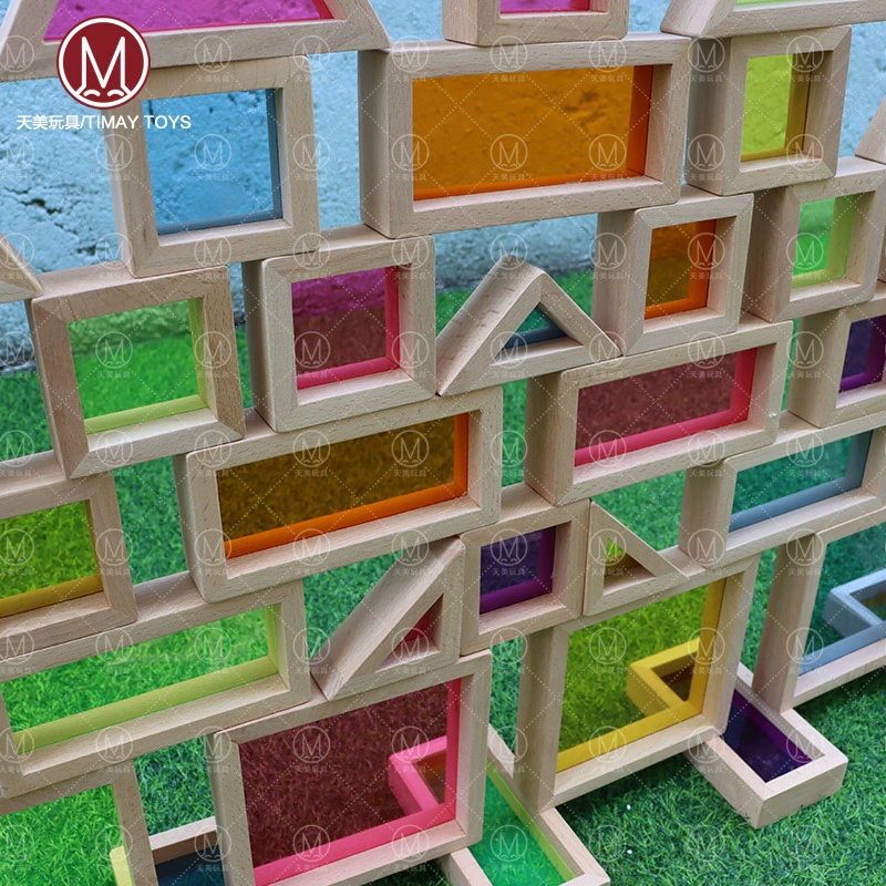Акриловый конструктор для сада, настольная игра, игрушка, 56 деталей