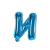 Blue balloon, layout, decorations, 16inch, gradient, English letters