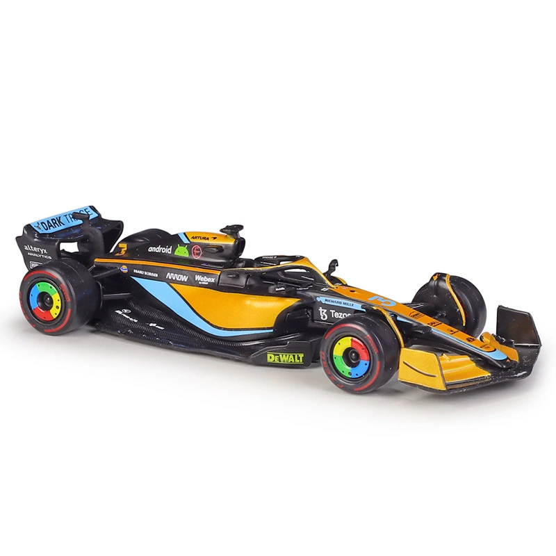 比美高 1:43 гоночный моделируемый алюминиевый автомобиль McLaren F1 MCL36, завершенная модель