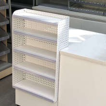 便利店超市收银台前小货架口香糖展示架计生用品陈列架吧台前架