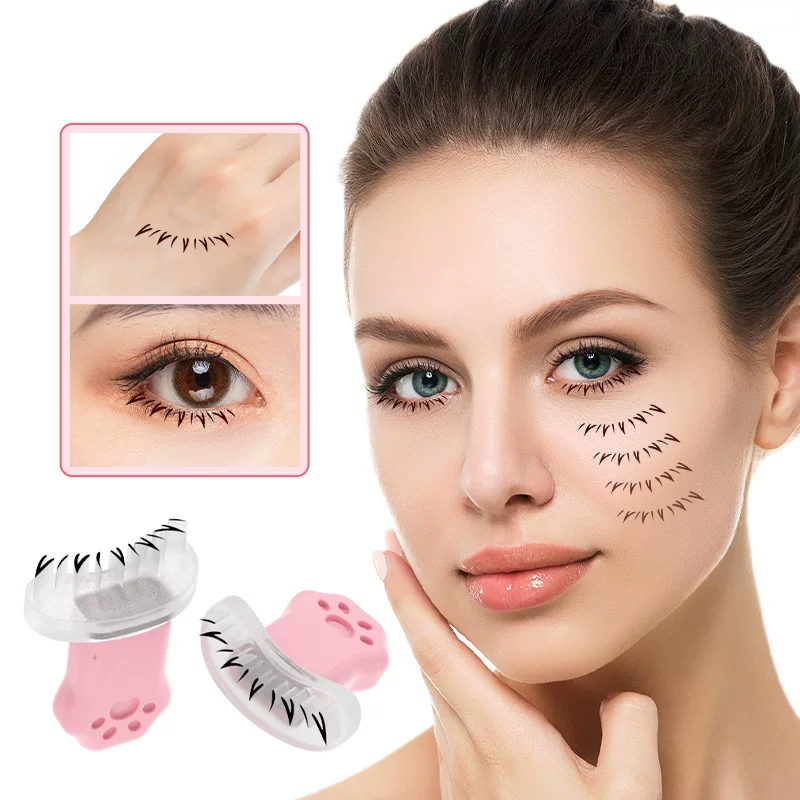 Eyelash Seal (downylash) Silicone Stamp — False Lash Practice Tool, Multi‑style, Reusable